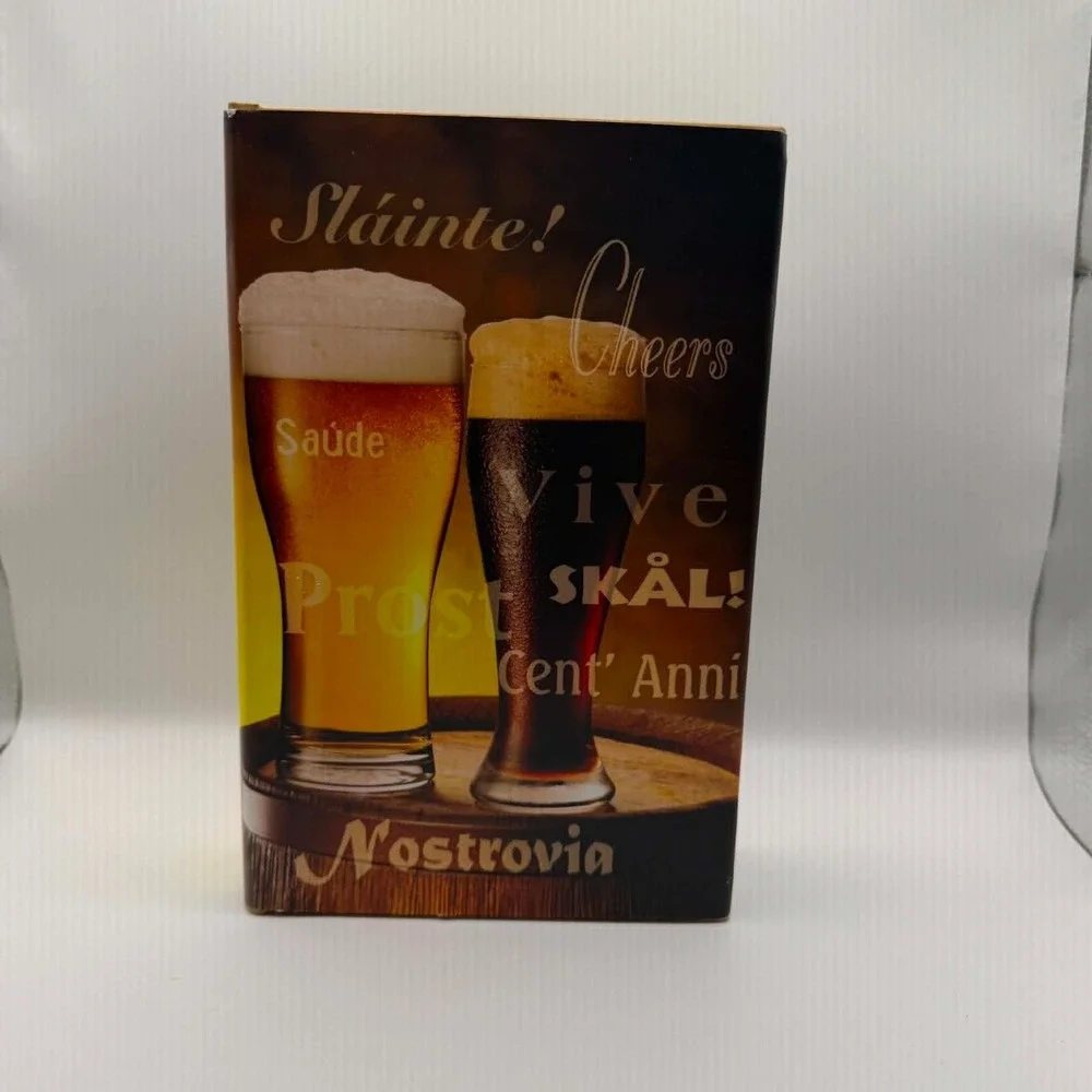 Secret Storage Book Extra Large Beer Themed Safe Hangover Cures  Retails $50 NLA